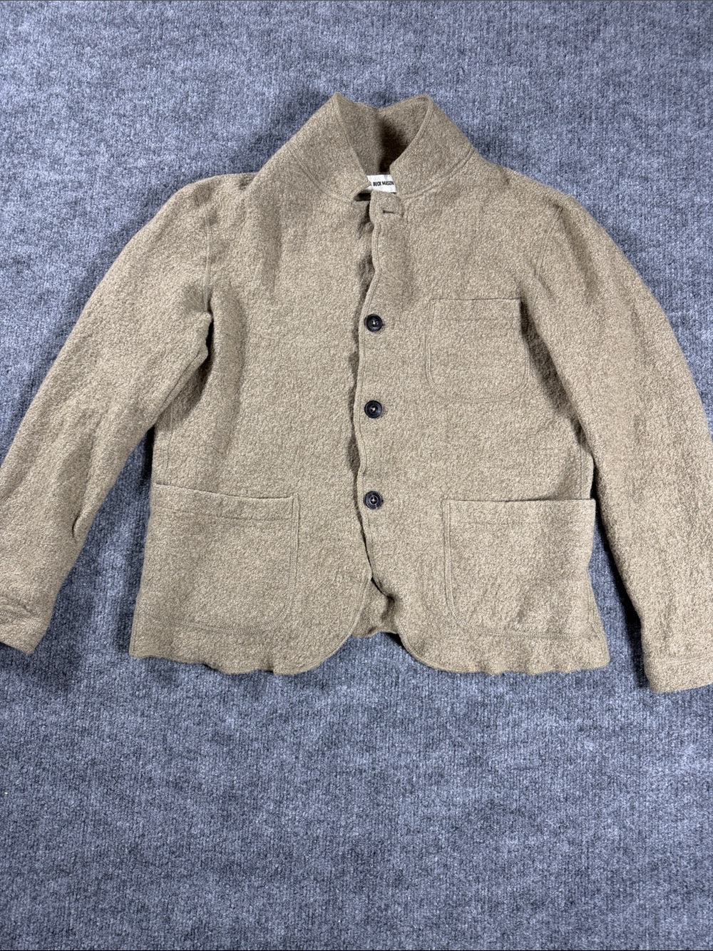 Buck Mason Men’s Felted Merino Wool Chore Coat